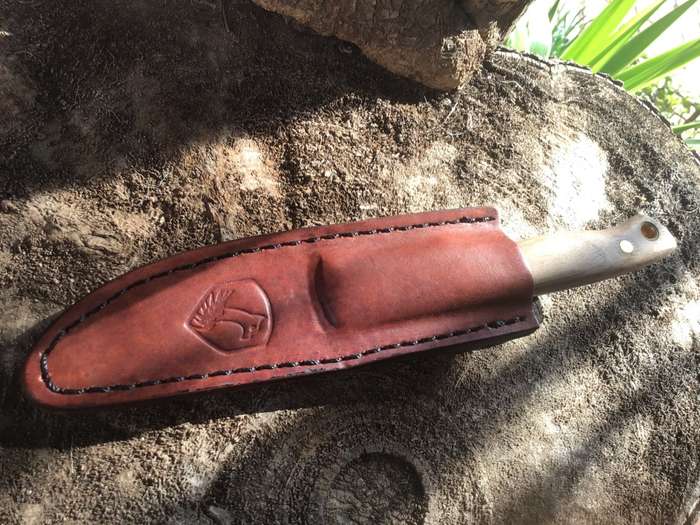 CONDOR MAYFLOWER KNIFE 3-4, WOOD HANDLE STAINLESS STEEL BLADE 440C