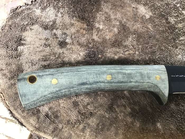 Condor Garuda Tanto Knife 6" Carbon Steel Blade, Micarta Handle, Nylon Sheath CTK270-66HC
