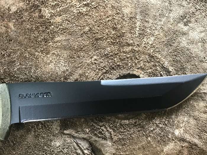 Condor Garuda Tanto Knife 6" Carbon Steel Blade, Micarta Handle, Nylon Sheath CTK270-66HC