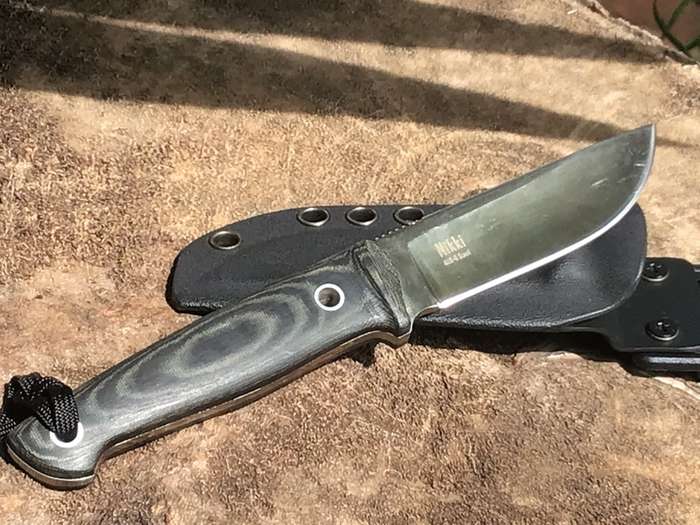 Kizlyar Supreme Tactical Knife Model: Nikki D2 Steel, Micarta Handle
