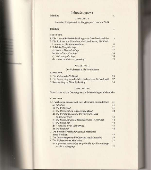 VOLKSREGERING IN DIE ZUID-AFRIKAANCHE REPUBLIEK: DIE ROL VAN MEMORIES