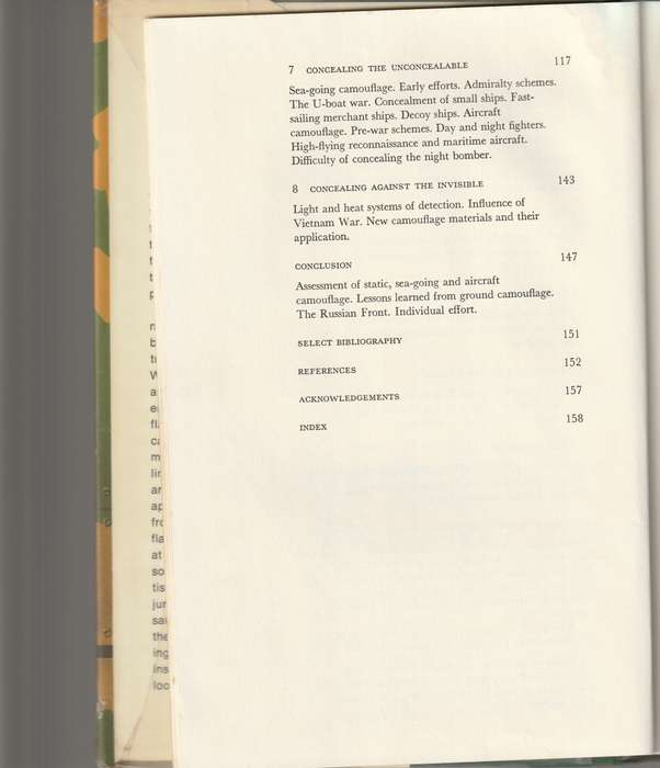 CAMOUFLAGE, A HISTORY OF CONCEALMENT AND DECEPTION IN WAR