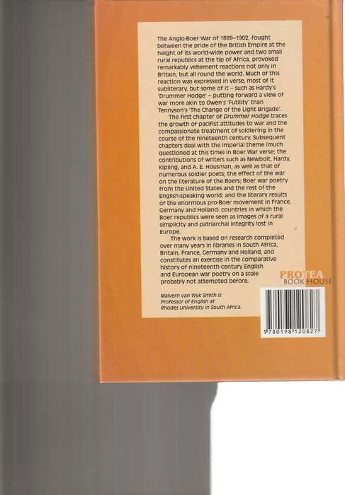 DRUMMER HODGE: THE POETRY OF THE ANGL-BOER WAR 1899-1902