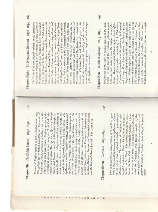 THE AFRIKANER AS VIEWED BY THE ENGLISH 1795-1854