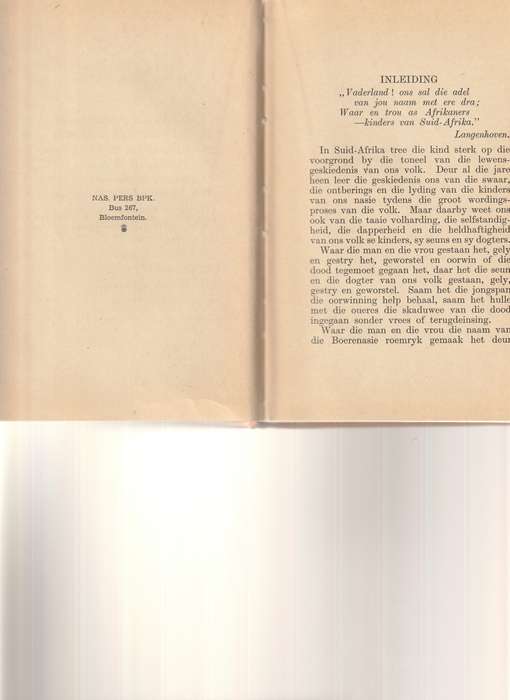 KINDERS VAN SUID-AFRIKA deur C. R. SWART