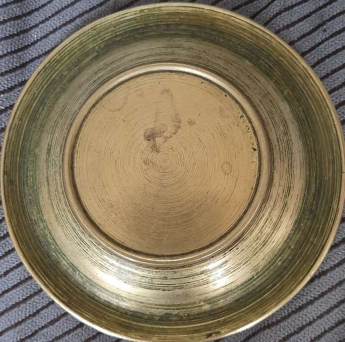 Brass Round Ashtray