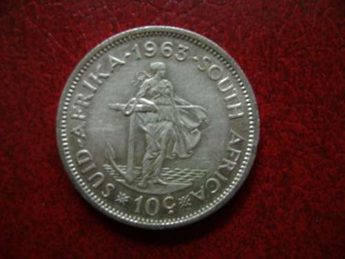 RSA     10 CENT   1963