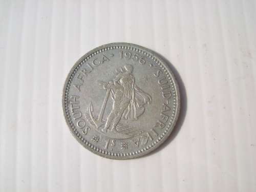 SAU  1 Shilling  1956   High Grade