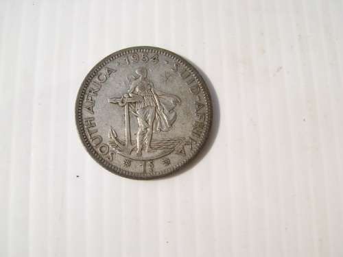 SAU  1 Shilling  1954   High Grade