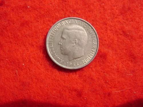 Greece 1 drachma 1966