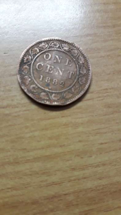 Canada  1 cent  1882H