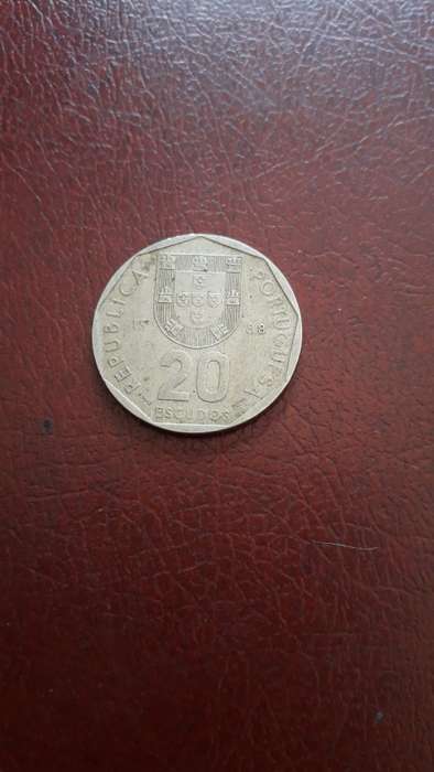 Portugal  20 Escudos  1988