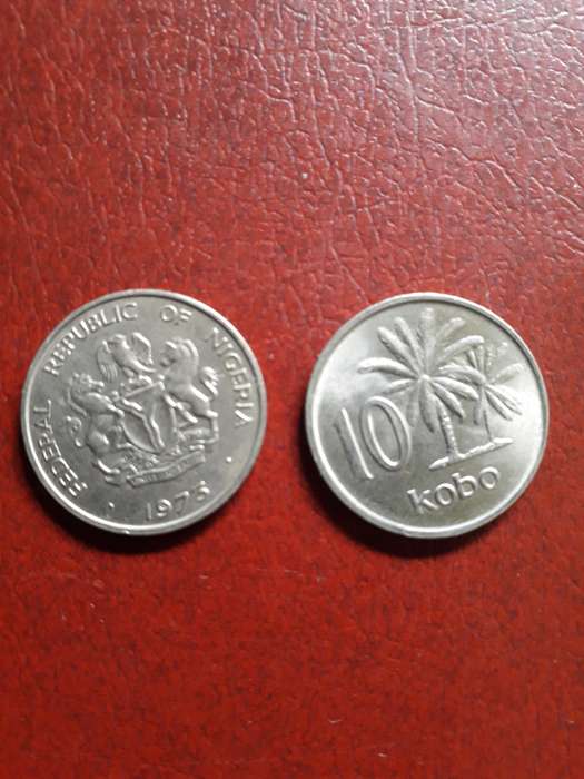 Nigeria  10 Kobo  1973