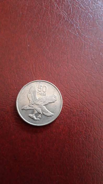 Botswana   50 thebe  1998