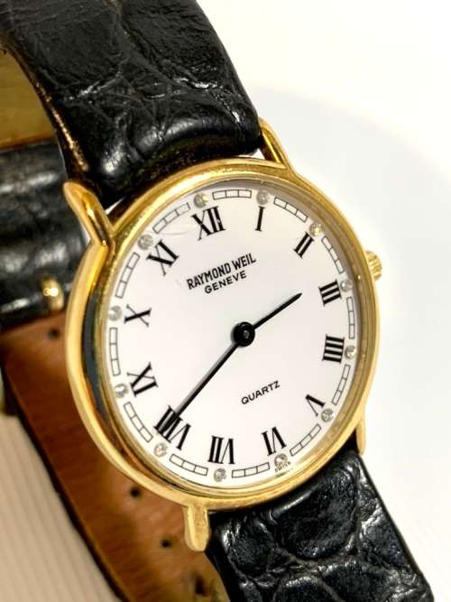 Raymond Weil 18k Gold Plated Ladies Watch