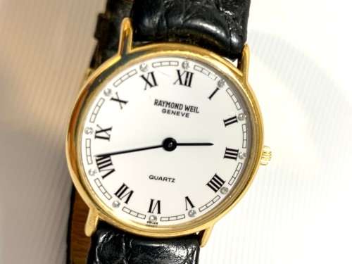 Raymond Weil 18k Gold Plated Ladies Watch