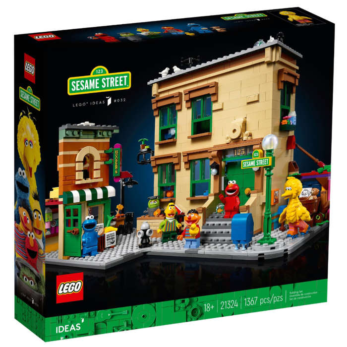 LEGO® Ideas Sesame Street 21324 (Discontinued Set)
