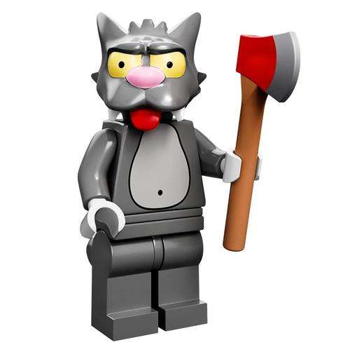 Lego Simpsons Minifigure-Scratchy #14