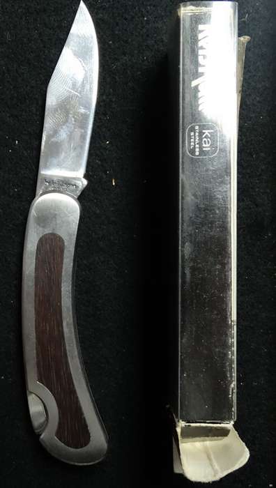 Kershaw original Box and papers