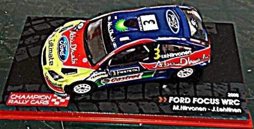 Champion Rally Cars 2008 Ford Focus WRC M Hirvonen & J Lehtinen 1/32 (in Original Box)