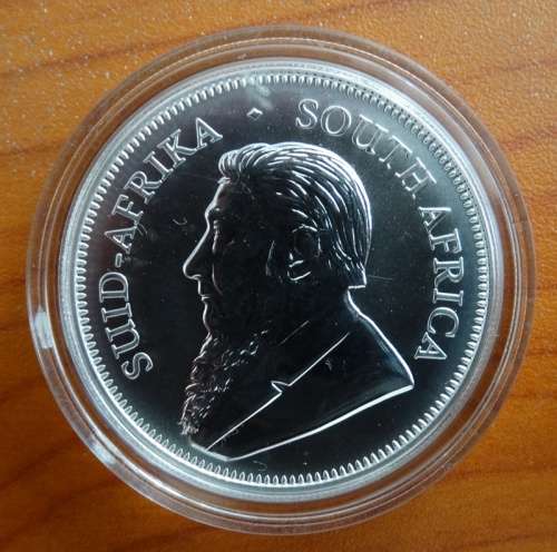 Premiere Uncirculated 2017 Silver 1 Onz  Krugerrand with COA