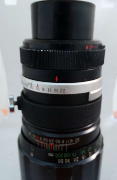 Yasica J-R Slr 50 camera with 1-200mm Telescopic Lense