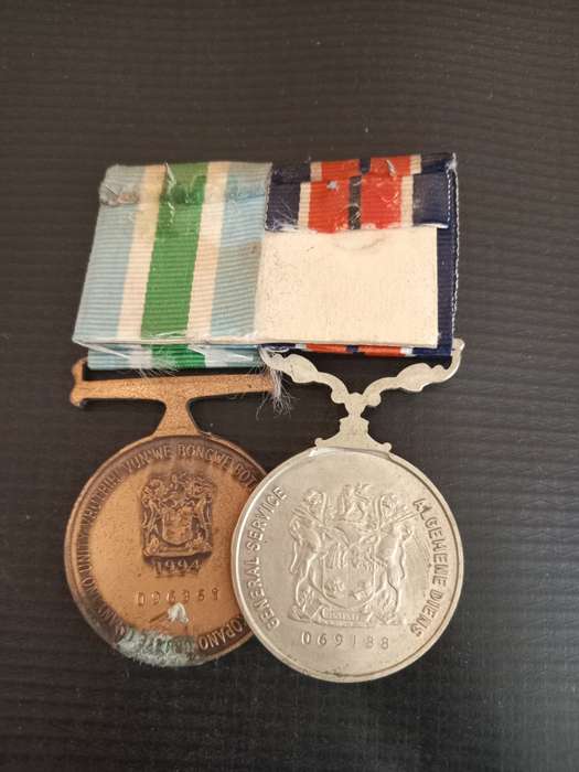 General Service and Unitas Medals