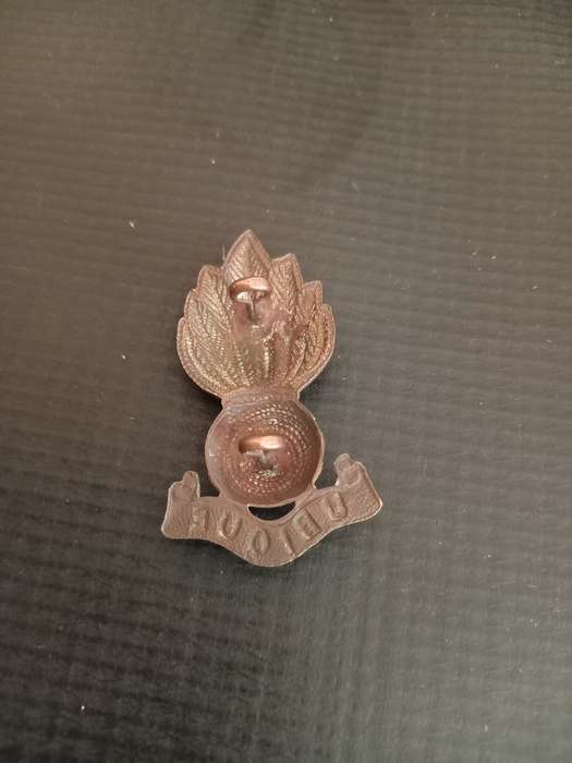 British Royal Engineers Collar Badge. See description