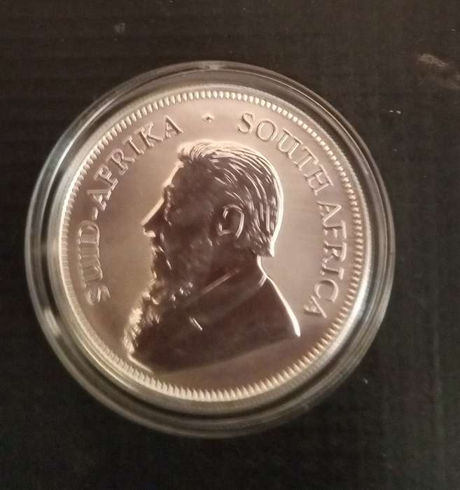 2017 Proof 1 Onz Silver Krugerrand in capsule. First year off issue.