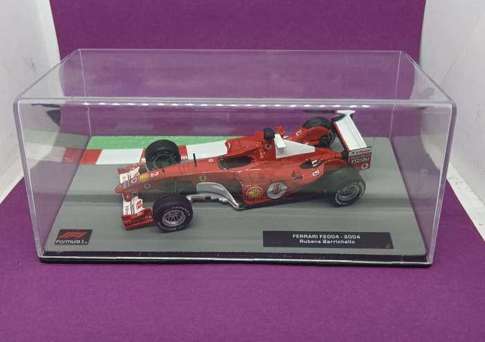 Ferrari F2004  die-cast model car - 2004  - Rubens Barrichello- scale 1/43