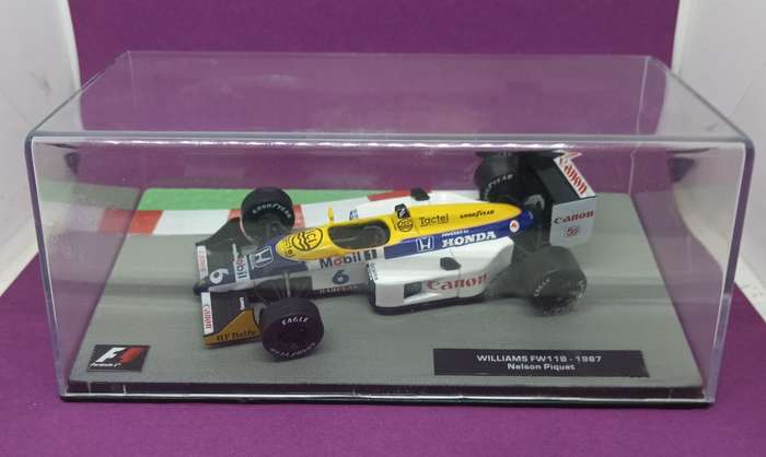 Williams FW 118 die-cast model car - 1987 - Nelson Piquet - scale 1/43
