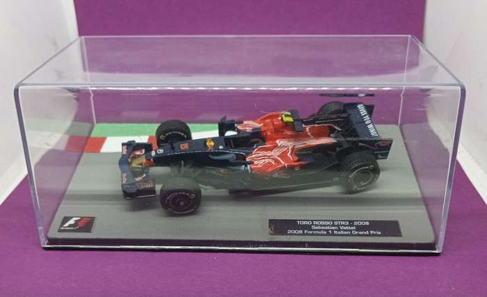 Torro Rosso Str3 die-cast model car - 2008 - Sebastian Vettel- scale 1/43