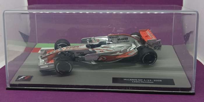 McLaren MP4/23 die-cast model car - 2008 - Lewis Hamilton - scale 1/43