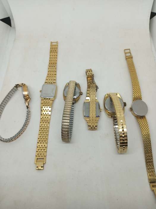 Eterna Matic Seiko Lanco and Rotary Female watches. Untested so take as not working