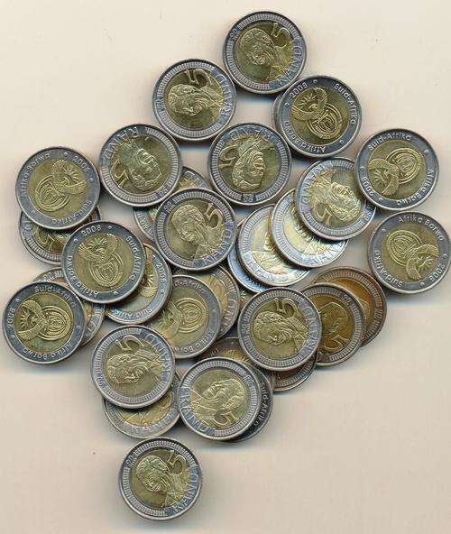 ## Circulated 2008 Mandela Birthday Coins  ##