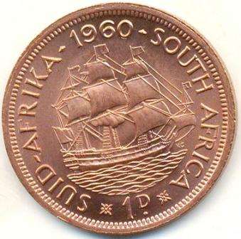 ## Brilliant UNC 1960 1 Penny ##