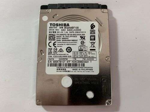 TOSHIBA 1TB LAPTOP HDD