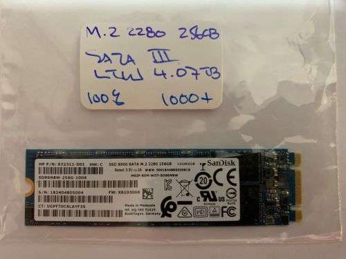 SANDISK 256GB M2 SATA SSD