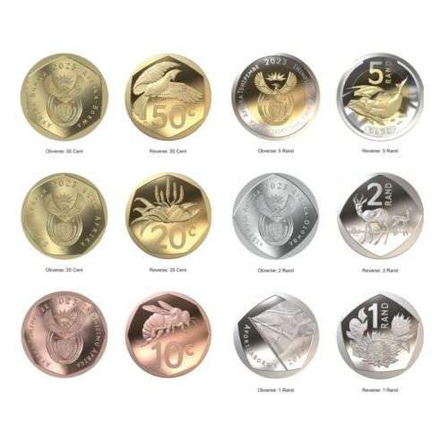 *Sealed* 2023 SOUTH AFRICAN  UNCIRCULATED SET   NEW COINAGE  OF THE 4TH DECIMAL COIN SERIES