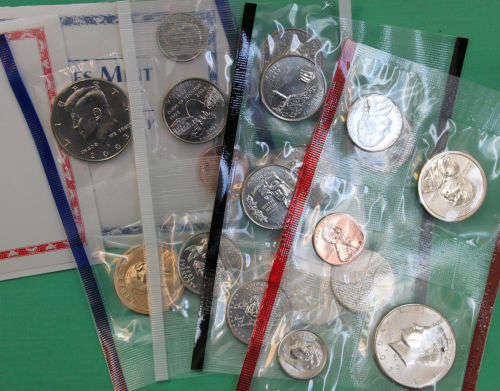 2003 Philadelphia and Denver US Mint Uncirculated 20 Coin BU Set