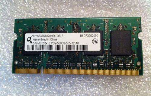 512MB ddr2 pc2 memory