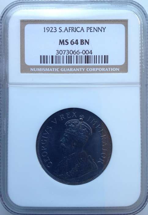 1923 1 P (PENNY) - NGC GRADED - MS64BN