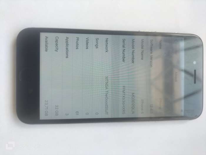 Iphone 6 32gb, Space grey in great condition