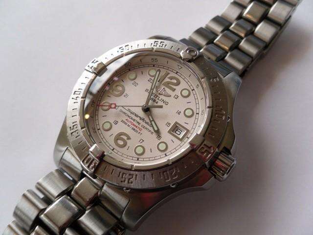 2010 Style Breitling SuperOcean Steel Fish Chronometre Certifie  44MM
