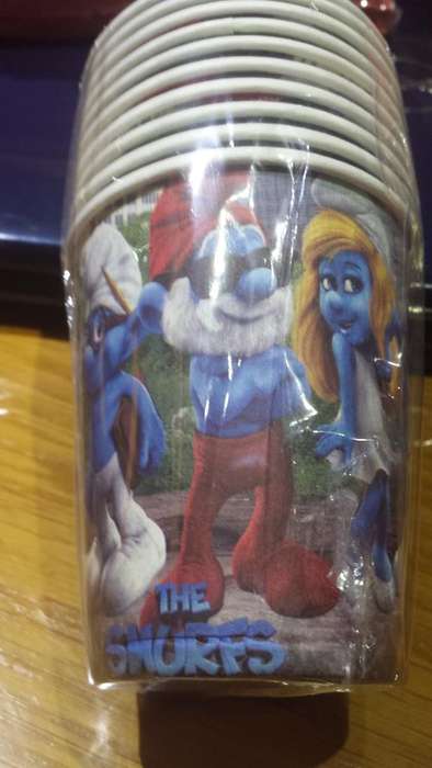 Smurfs party cups(10)