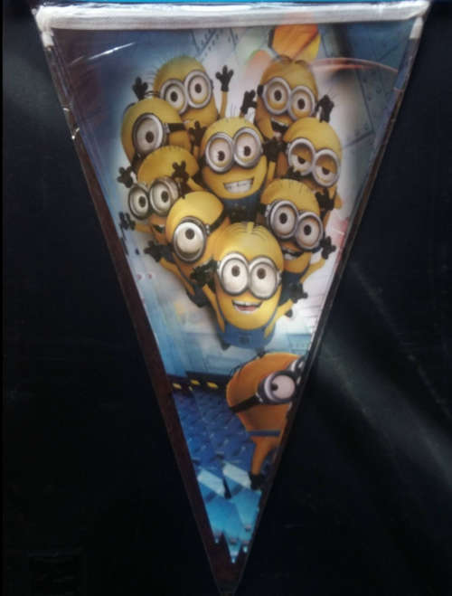 Despicable me/ Minions party Triangle/flag Banner