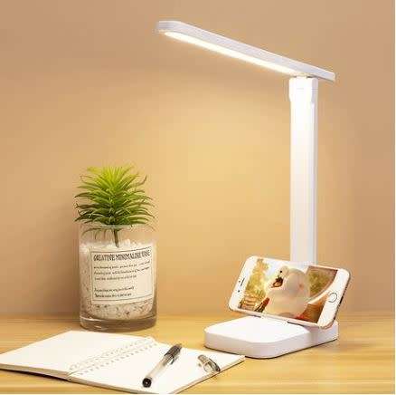 Rechargeable Dimmable LED Desk Lamp with Eye Protection