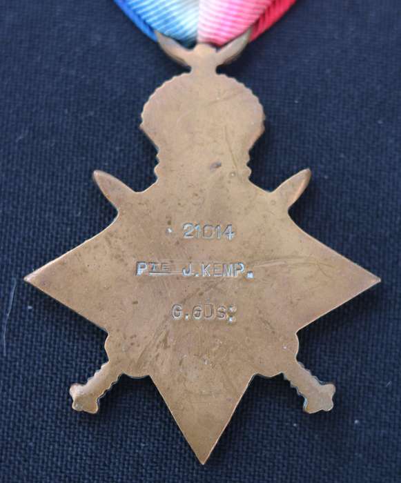 1914 - 15 Star - Grenadier Guards EF