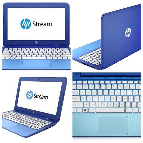 HP STREAM 11 LAPTOP - FREE 1TB CLOUD STORAGE- WINDOWS 10 PRO ( BLUE)