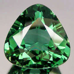 26.81 ct  TRILLIANT CUT GREEN BLUE AMETHYST BRAZIL  Gemstone - Prasiolite